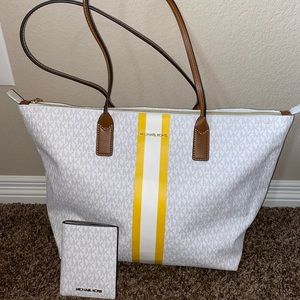 Michael Kors bag and mini wallet